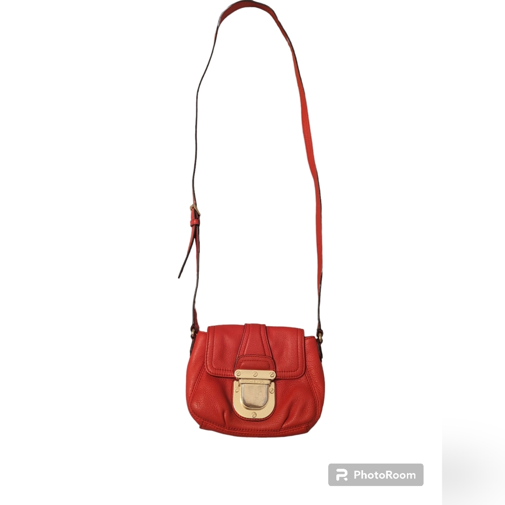MICHAEL KORS HAMILTON SM CROSSBODY/SHOULDER BAG IN MANDERIN IN AMAZING CONDITION